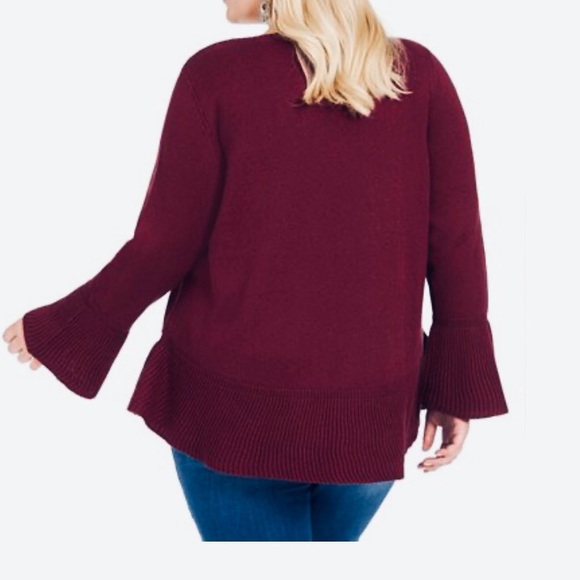 STYLE & CO PLUS SIZE RUFFLE SWEATER - Picture 2 of 11